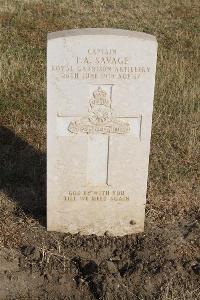 Ismailia War Memorial Cemetery - Savage, Tom Alexander